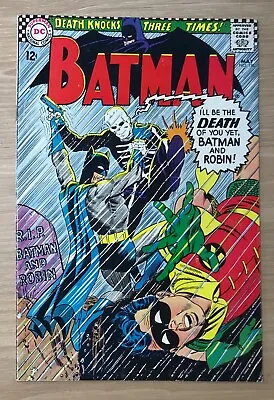 Buy Batman #180 DC Comics Silver Age 1st App Lord Death Man Key Issue Robin F/vf • 98.97£
