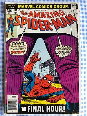 Buy Amazing Spider-Man 164 (1977) Kingpin App, Cents • 12.99£