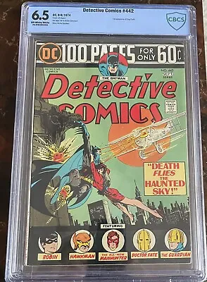 Buy Detective Comics #442 CBCS 6.5- Aparo Cover - 100 Page Issue - Toth Art Like Cgc • 39.58£