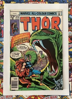 Buy Thor #273 - Jul 1978 - Absorbing Man Appearance! - Vfn+ (8.5) Pence Copy! • 9.99£