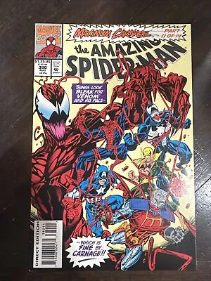 Buy The Amazing Spider-Man #380 Marvel 1993 Maximum Carnage Part 11 Of 14 Venom • 11.98£