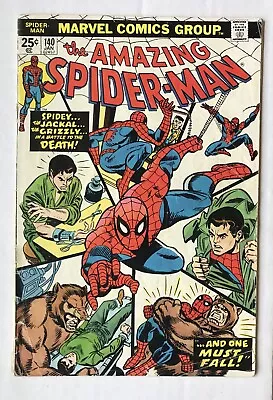 Buy Amazing Spider-Man #140 1975 FN+ Marvel Comics Conway • 19.19£