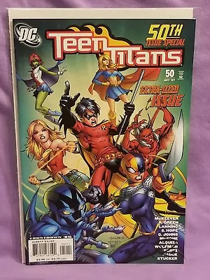 Buy Teen Titans #50 SIGNED By Todd DeZago - DC Comics - Marv Wolfman Geoff Johns • 4£