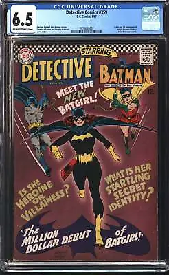 Buy D.C Comics Detective Comics 359 1/67 CGC 6.5 Off White To White Pages • 1,043.60£