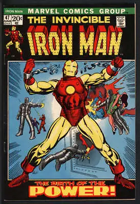 Buy Iron Man #47 7.5 // Origin Of Iron Man Retold Marvel Comics 1972 • 93.89£