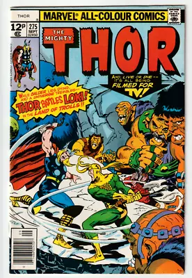 Buy The Mighty THOR # 275 Marvel Comic (Sept 1978)  FN  1st Printing.  Thor Vs Loki • 3.95£