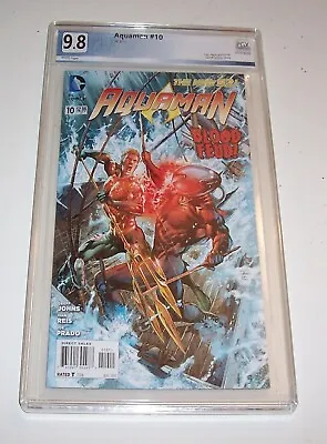 Buy Aquaman (New 52) #10 - DC 2012 Modern Age Issue - PGX NM/MT 9.8 - Black Manta • 35.68£