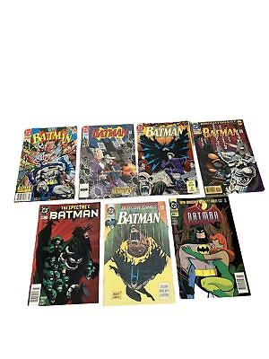Buy LOT OF 7 90's BATMAN DETECTIVE COMICS 473, 475, 491, 502, 540, 658 Adventures 23 • 19.99£