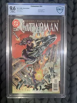 Buy Catwoman 64 CBCS 9.6 NM+ White Pages (DC Comics, 1999) Batman, Joker, Jim Gordon • 50.43£