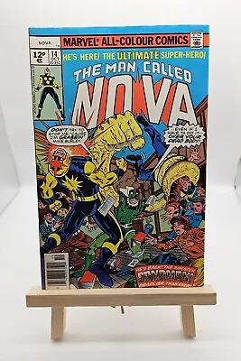 Buy Nova #14: Vol.1, UK Price Variant, Marvel Comics, Sandman Appearance! (1977) • 4.95£