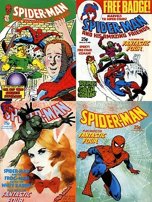 Buy Marvel Spider-Man And His Amazing Friends Comics UK Issues 575 553 544 549 • 9.99£