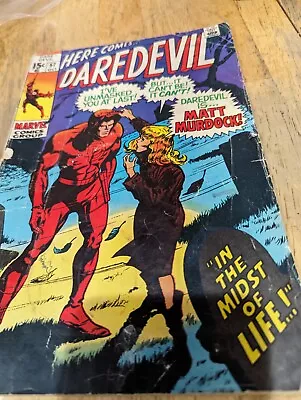 Buy Marvel Comics Daredevil First Edition Issue #57  1969 • 32.17£