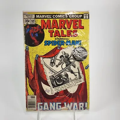 Buy Marvel Tales #92 (1978) REPRINTS AMAZING Spider-Man -113 FIRST HAMMERHEAD • 5.93£