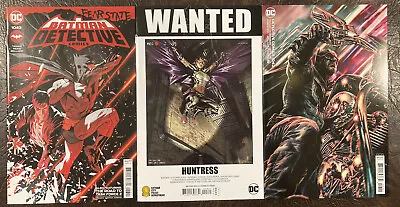 Buy Detective Comics #1043 1:25 Variant Set Of 3 Ngu Huntress Batman Dc Comicbook B8 • 25.62£