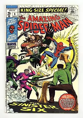Buy Amazing Spider-Man Annual #6 FN/VF 7.0 1969 • 138.84£