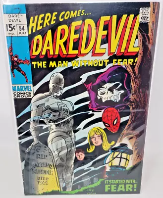 Buy Daredevil #54 Mister Fear (starr Saxon) 1st Appearance *1969* 6.0 • 22.78£
