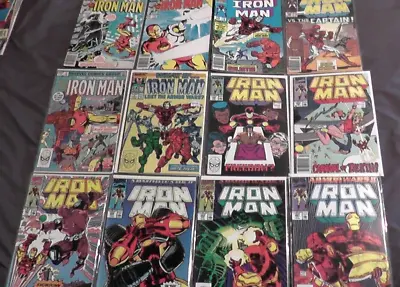 Buy Iron Man Lot 12 Marvel Comics 1985 194 197 206 228 5 8 Wakanda Black Panther Key • 47.42£