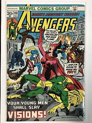 Buy Avengers #113 - Bronze Age Marvel - Upper Mid-grade - Vision Scarlet Witch • 15.79£