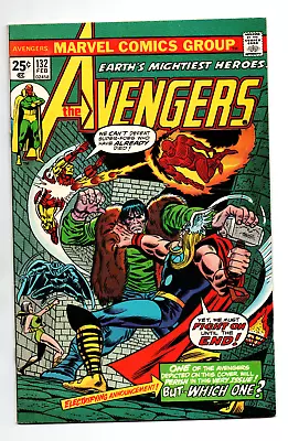 Buy Avengers #132 - Legion Of The Unliving - Thor - Iron Man - 1974 - (-VF) • 11.86£