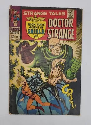 Buy STRANGE TALES #157 (1967) Dr. Strange, 1st Appearance The Living Tribunal Scans • 43.38£