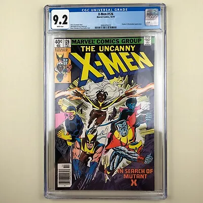 Buy Uncanny X-Men #126 (1979) CGC 9.2, 1st Proteus • 99.94£