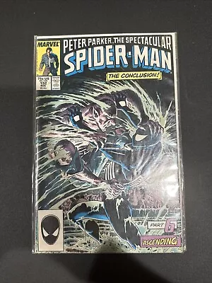 Buy Peter Parker Spectacular Spider-Man #132 Newsstand! Kraven's Last Hunt! • 11.94£