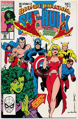 Buy The Sensational She-Hulk (Marvel, 1989 Series) #22 NM • 9.82£