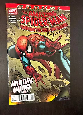 Buy AMAZING SPIDER-MAN ANNUAL #38 (Marvel 2011) -- SIGNED LAYMAN + MCNIVEN -- VF/NM • 19.02£