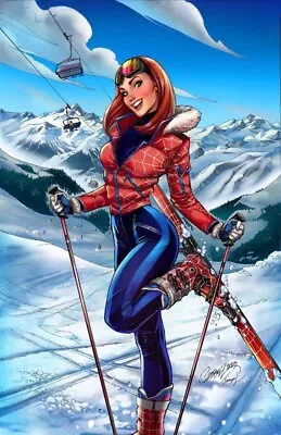 Buy Amazing Spider-Man #40 (RARE 1:100 J. Scott Campbell Ski Chalet Virgin Variant) • 69.99£