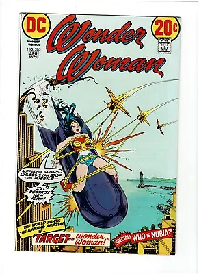 Buy Wonder Woman No. 205- 1973 Very Hi Grade - Zowie Cover! - Dc - One Owner • 395.15£