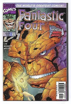 Buy Fantastic Four #10 (Vol 2) : NM :  Madmen & Prophets  : Inhumans, Galactus • 1.95£