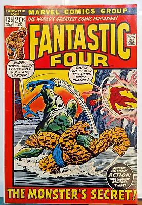 Buy Marvel Comics Fantastic Four #125 (Aug/1972) • 9.59£