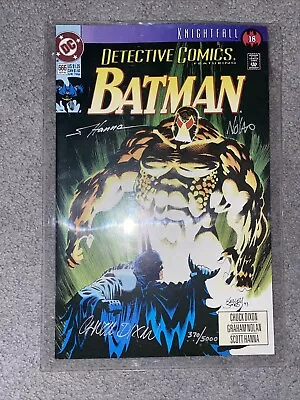 Buy Detective Comics 666 Signed Dixon, Nolan, Hanna #370 / 5000 Coa Batman • 23.71£