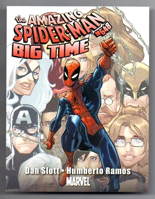 Buy AMAZING SPIDERMAN BIG TIME #648 PROMO SELL SHEET Dan Slott H Ramos 2010 RARE • 8£