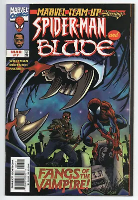 Buy Marvel Team-up 7 - Blade App (modern Age 1998) - 8.5 • 15.07£