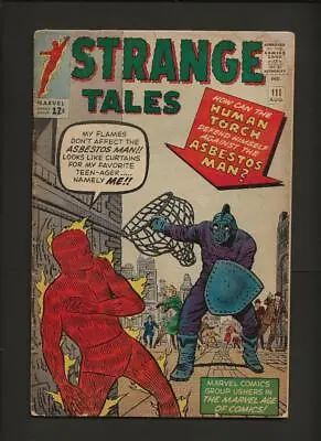 Buy Strange Tales #111 VG- 3.5 High Res Scans *b • 422.25£