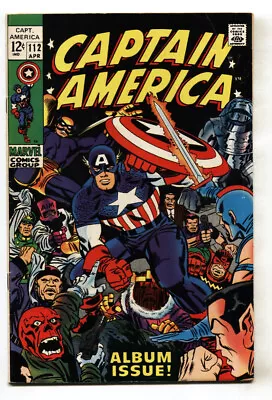Buy Captain America #112 - 1969 - Marvel - FN+ - Comic Book • 81.63£