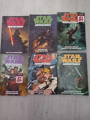 Buy Star Wars Adventures Graphic Novels X6 • 20£