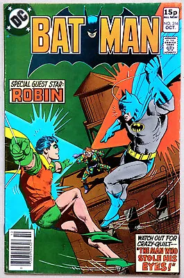 Buy Batman #316 Vol 1 - DC Comics - Marv Wolfman - Irv Novick • 7.50£