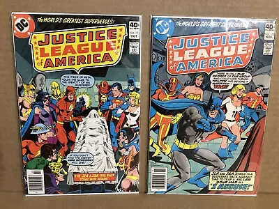 Buy Justice League Of America #171, 172 JSA Crossover Death Of Mr. Terrific • 14.23£