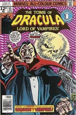 Buy Tomb Of Dracula (Vol 1) #  55 (NrMnt Minus-) (NM-) Price VARIANT AMERICAN • 17.24£
