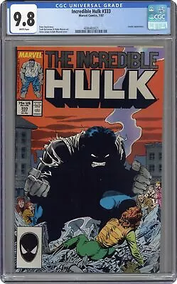 Buy Incredible Hulk #333 CGC 9.8 1987 4086403021 • 181.84£