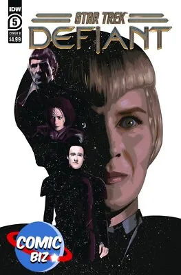 Buy Star Trek Defiant #5 (2023) 1st Printing Ualvarado Variant Cover B Idw • 4.80£