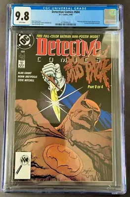 Buy Detective Comics #604 CGC 9.8 WP NM/M 🫀 DC 1989 Mud Pack Storyline Begins • 123.93£