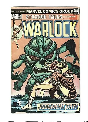 Buy Strange Tales #180 1st Appearance Of Gamora 2nd Pip The Troll 1975 Marvel Comics • 55.34£
