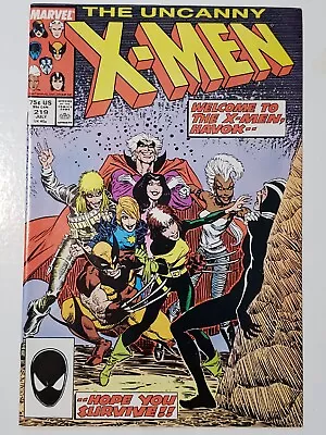 Buy Uncanny X-Men #219 (1987) NM • 15.83£