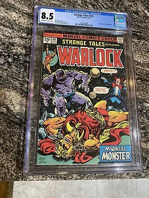 Buy Strange Tales #181 CGC 8.5! Marvel 1975 Warlock • 40.15£