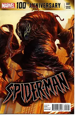 Buy 100th Anniversary Spider-Man # 1 Variant Cover Marvel Comics 2014 New Unread • 4.99£