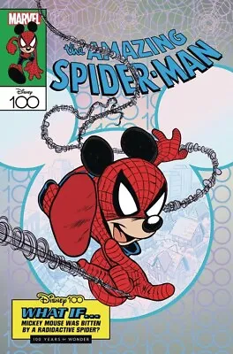 Buy The Amazing Spider-Man #35 (2023) Disney 100 Variant Nm Mickey Mouse • 9£