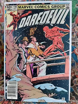 Buy Daredevil #198 VF- Marvel Newsstand Edition • 12.95£
